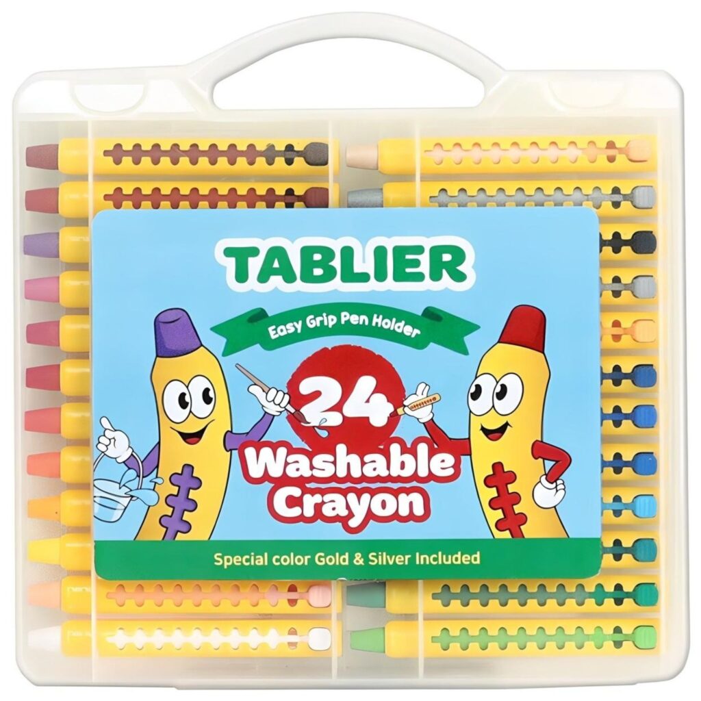 따블리에 워셔블 크레용 묻는