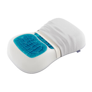 테크노젤 화이트 백 메모리폼